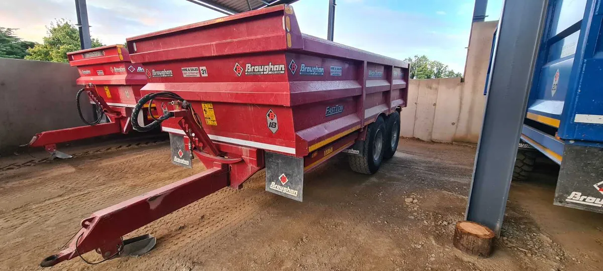 Ex Hire 18 Ton Dumpers Air/hyd brakes.  Magic Door - Image 3