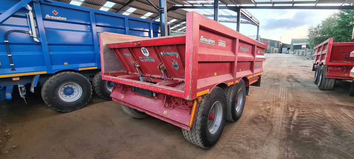 Ex Hire 18 Ton Dumpers Air/hyd brakes.  Magic Door - Image 4