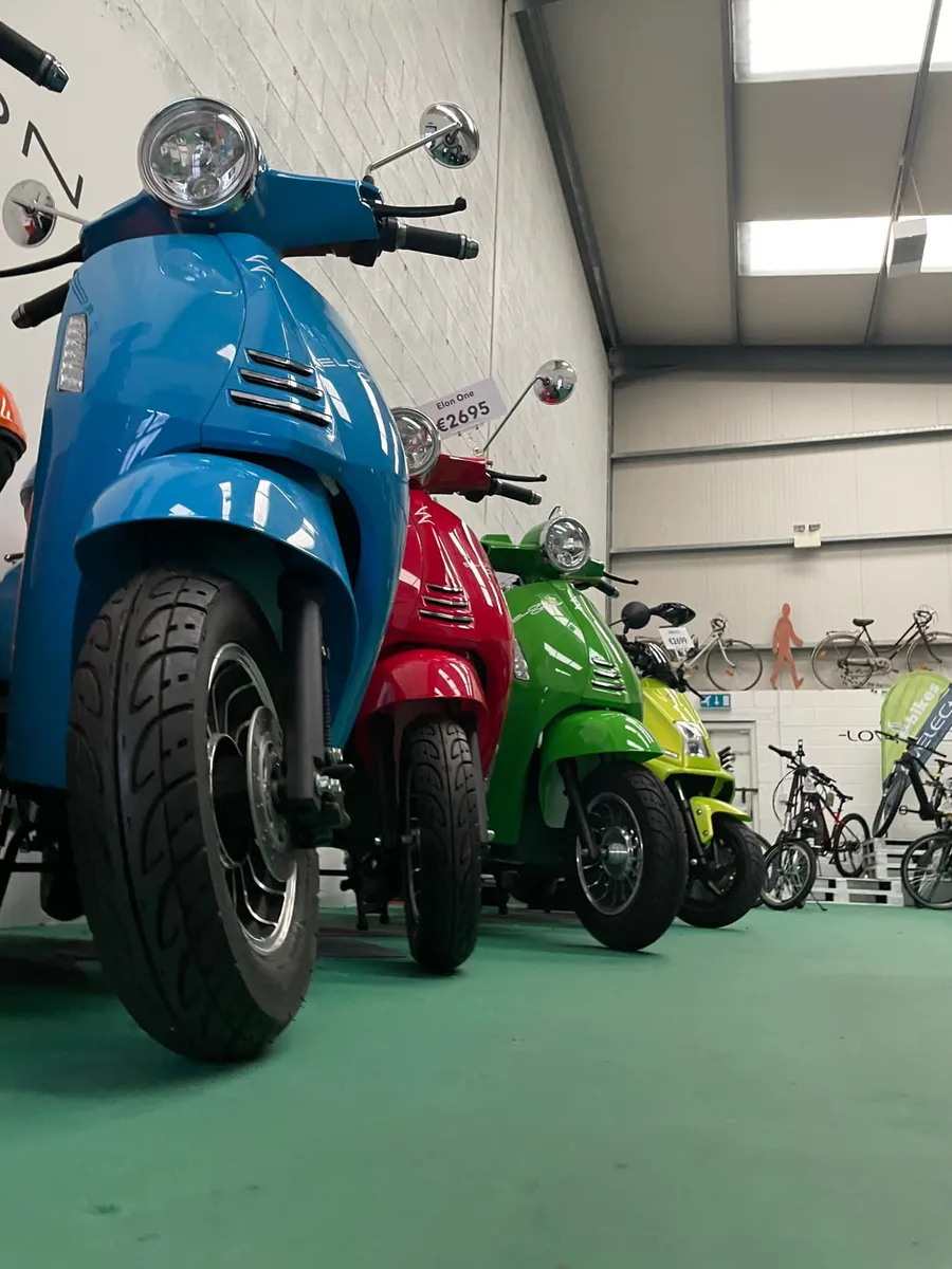 Choice of New Electric Mopeds