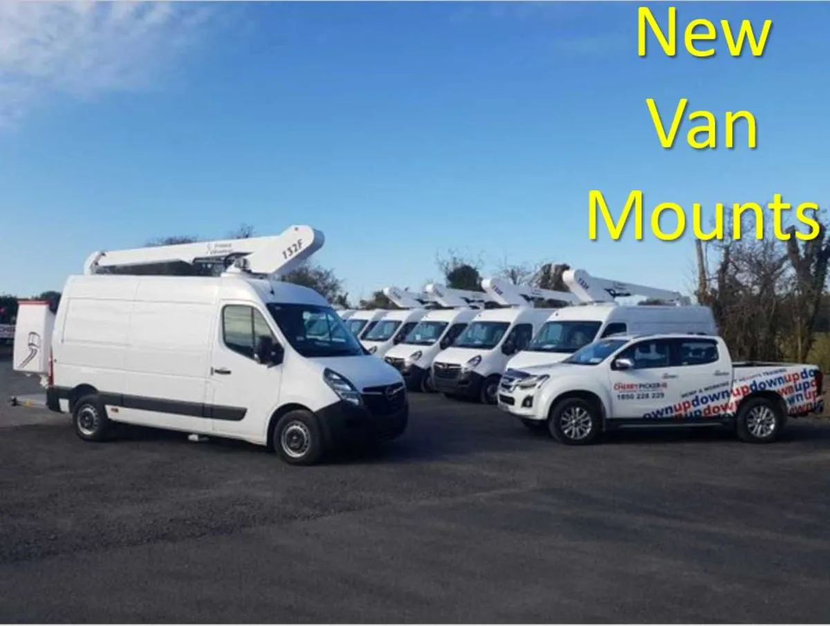 New 13m Van Mounted Hoists (new or used van) POA - Image 1