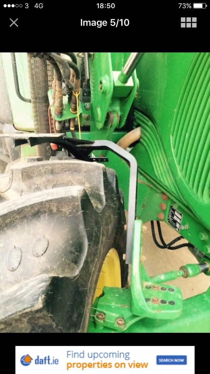 JOHN DEERE FRONT MUDGUARDS - Image 1