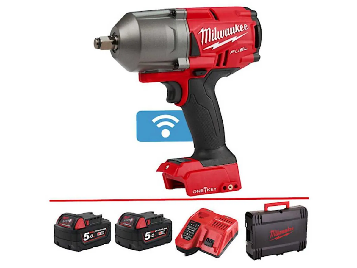 Milwaukee 1/2inch Impact Wrench Kit - Image 4