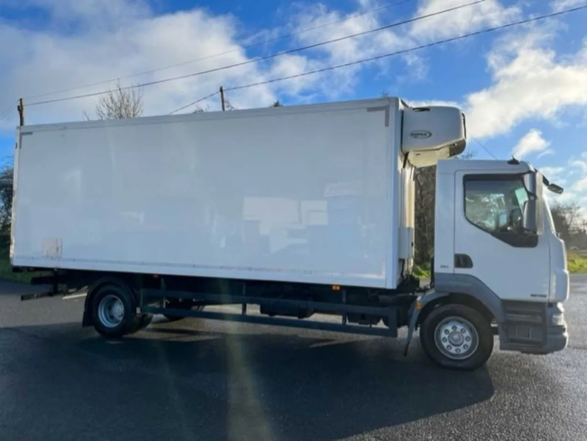 2013 daf lf 55 180 14 ton fridge with barn doors - Image 4