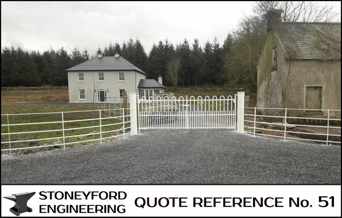 Traditional riveted entrance gates - Image 4