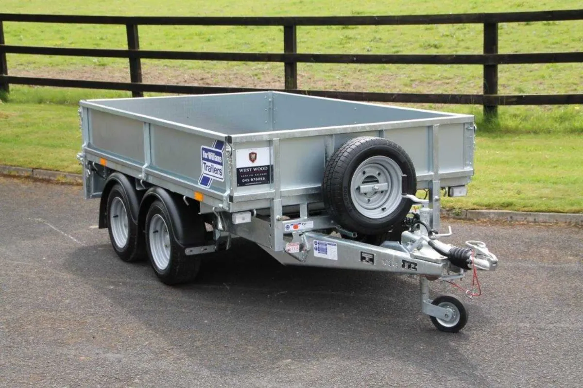New 8' x 5' Ifor Williams Trailer 2700kg