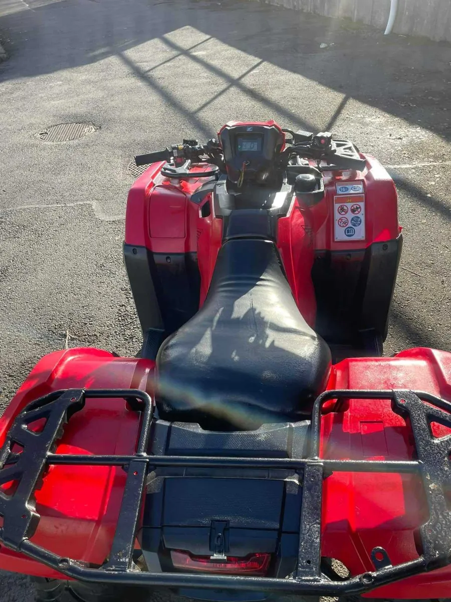 MINT LOW MILES HONDA TRX 500 FM5 Delivery choice - Image 3