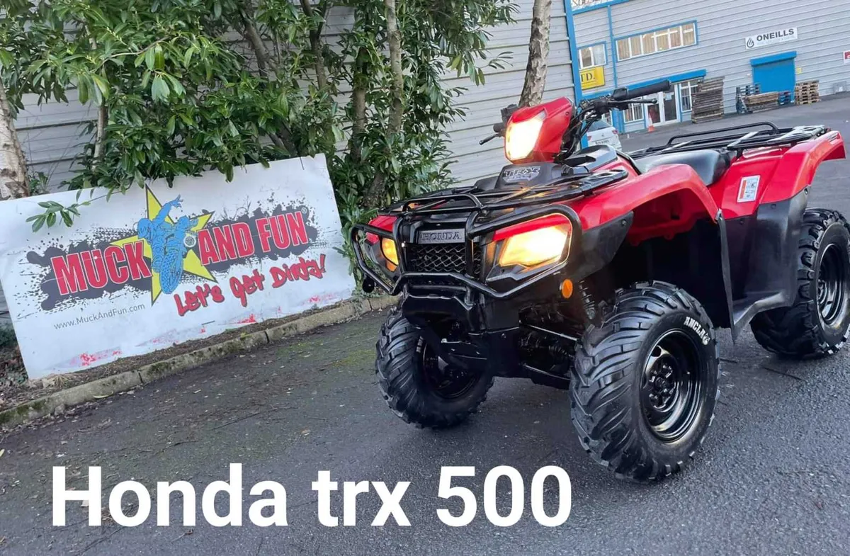 MINT Honda TRX 500 Low Km CHOICE/DELIVERY/PARTX
