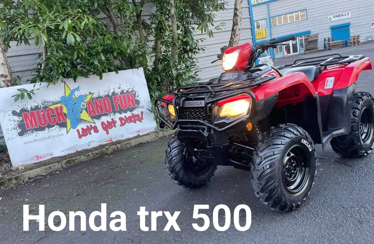 MINT Honda TRX 500 Low Km CHOICE/DELIVERY/PARTX - Image 1