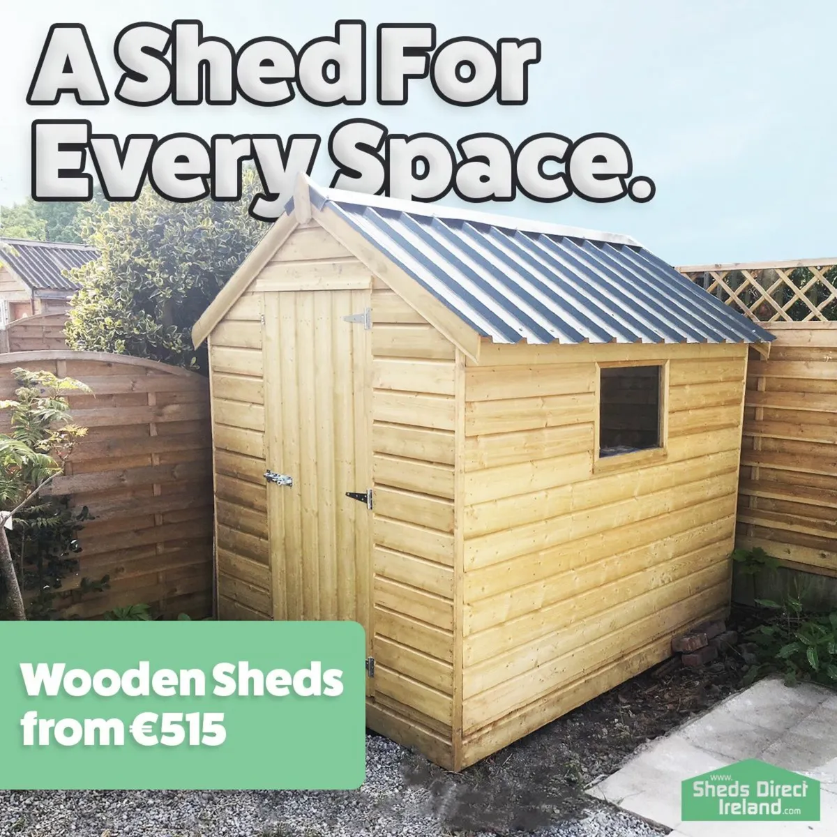 Huge Range of Wooden Sheds!!