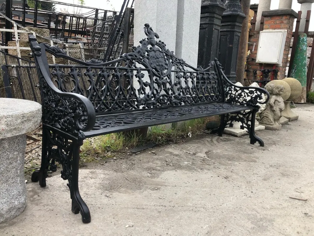 Cast Iron Benches - Image 1
