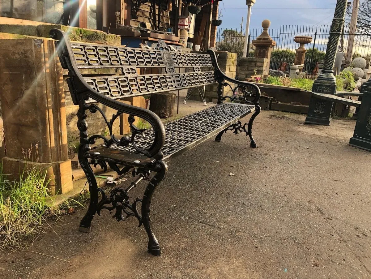 Cast Iron Benches - Image 2