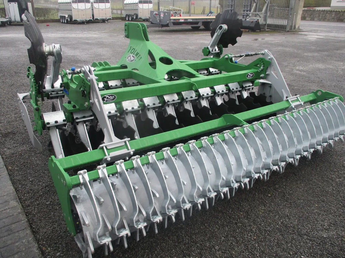 Tolmet  astat 300 disc harrow packer roller - Image 3