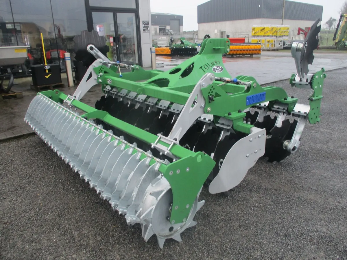 Tolmet  astat 300 disc harrow packer roller - Image 4