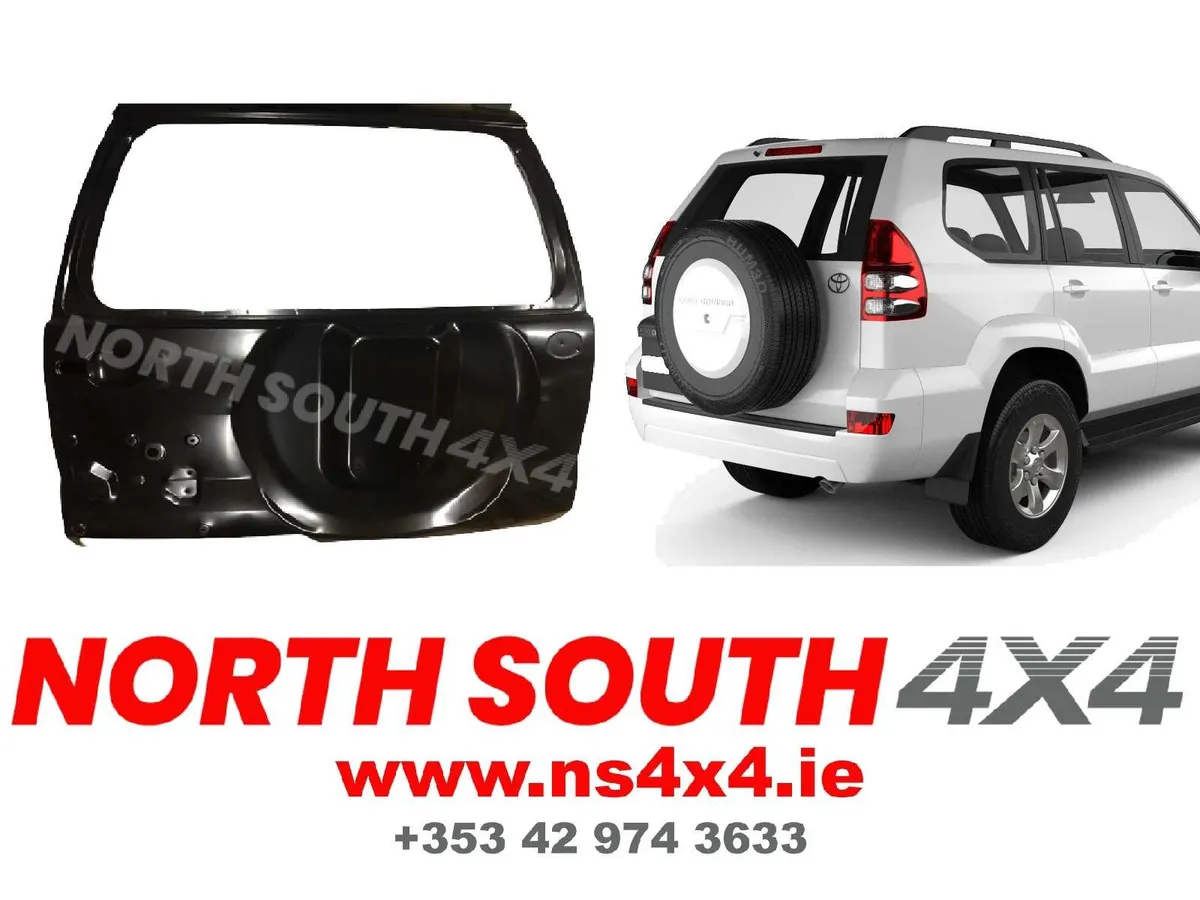 Toyota Landcruiser rear doors// all spares - Image 1