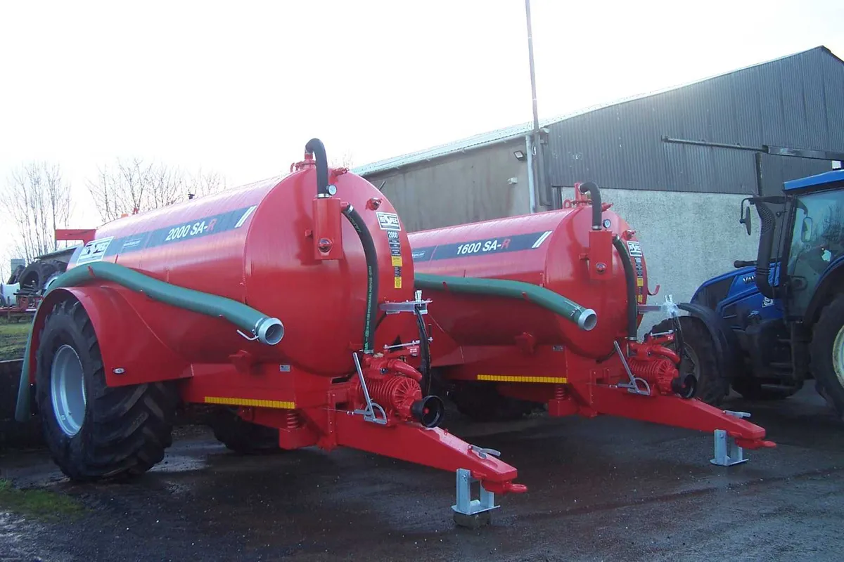 New Hi-Spec Tankers 1600, 2000, 2300 Ex Stock