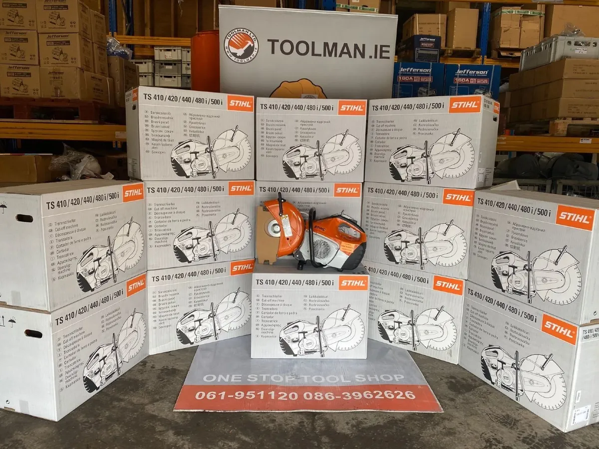 Stihl TS410 & Husqvarna K770 Consaws at Toolman