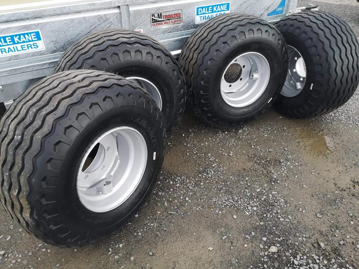 Agri trailer wheels 400 60 15.5  wheels flotation - Image 1