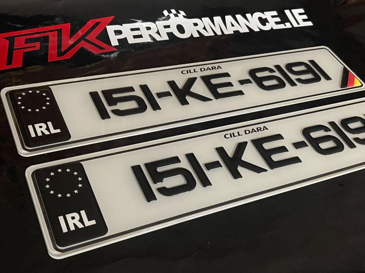 Number plates , gel German jap best prices - Image 1