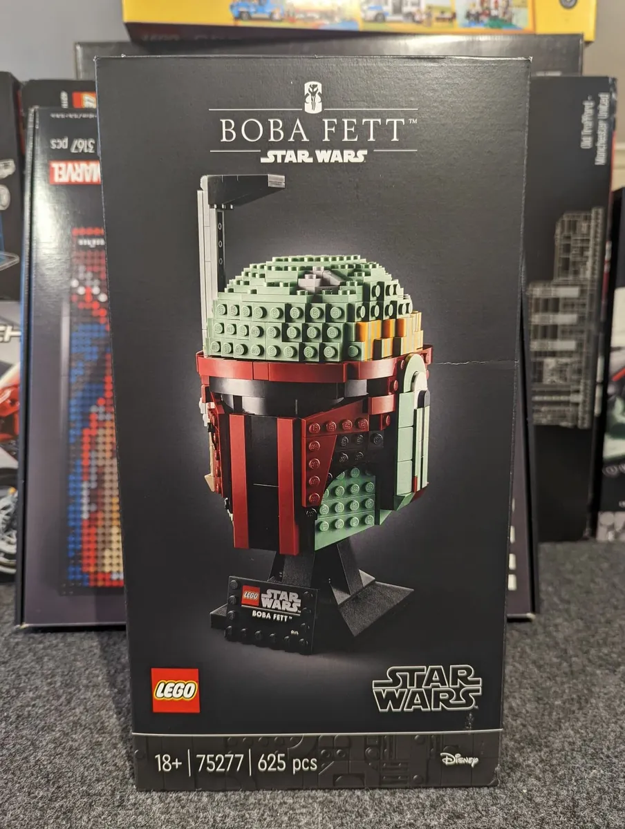 Lego boba 2024 fett head