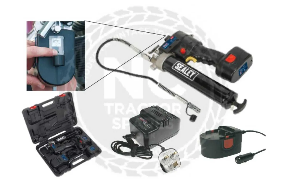 Cordless Grease Gun & 24X 400G Grease OFFER - Image 3