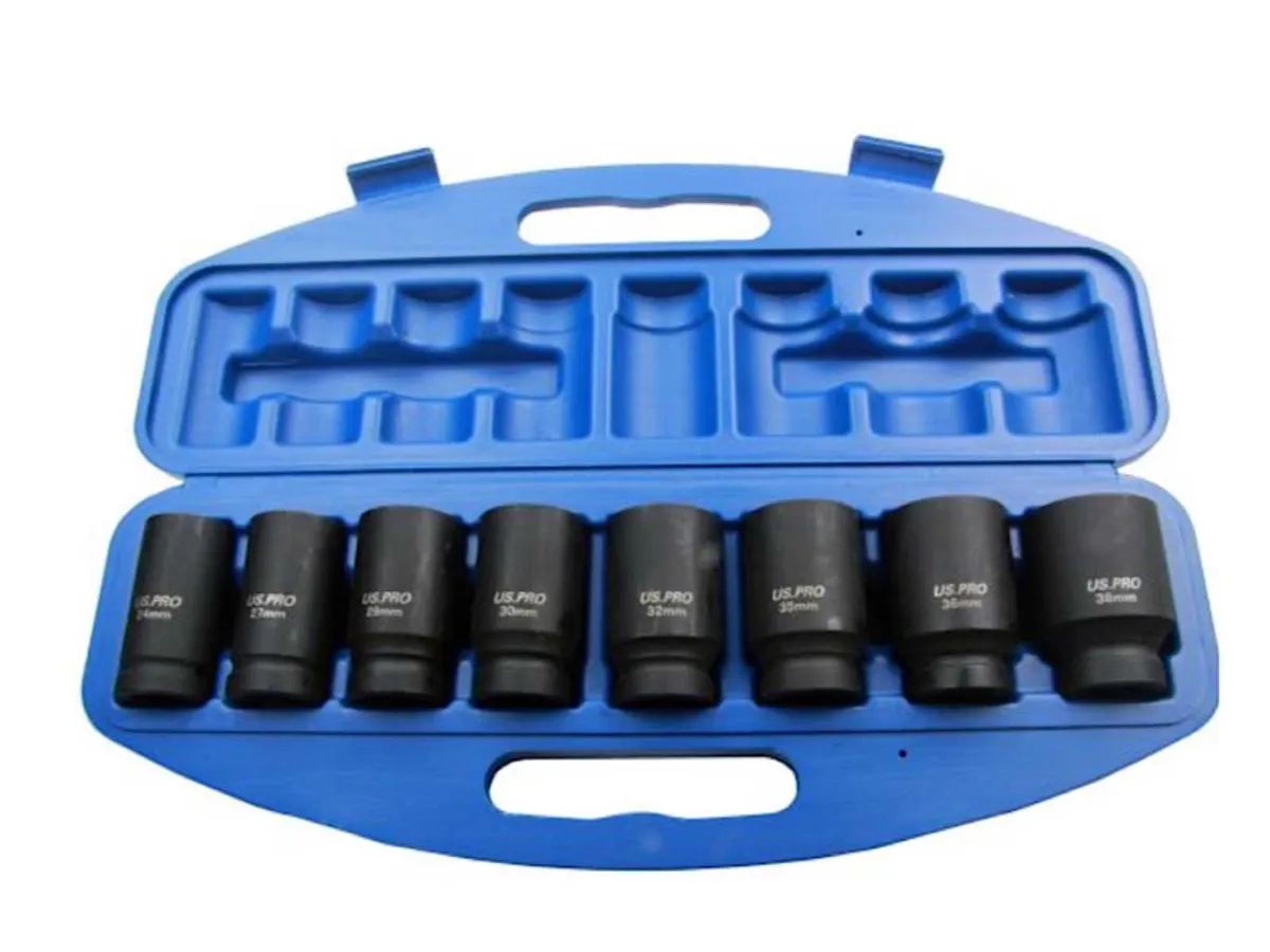 8pc 3/4 Drive Deep Impact Socket Set..Free Deliver