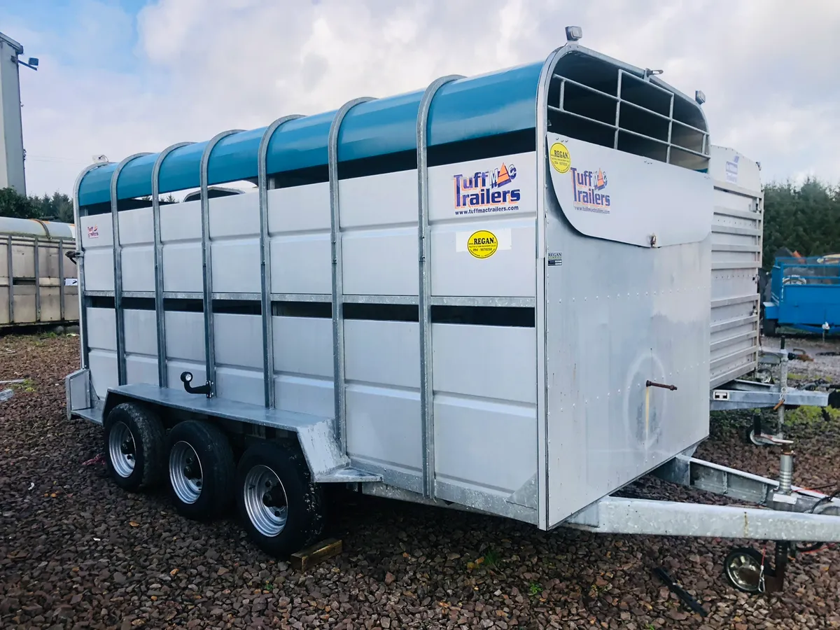 Tuffmac  Livestock Trailer 14x6 - Serviced