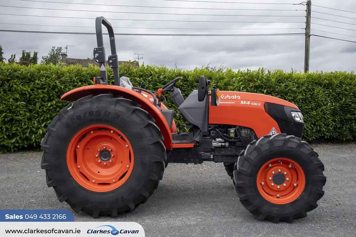 New Kubota 66HP No Cab