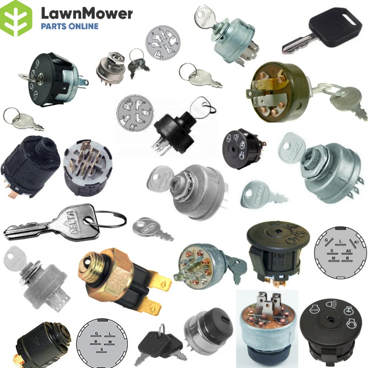 Lawnmower Ignitions & Keys - FREE Delivery - Image 1