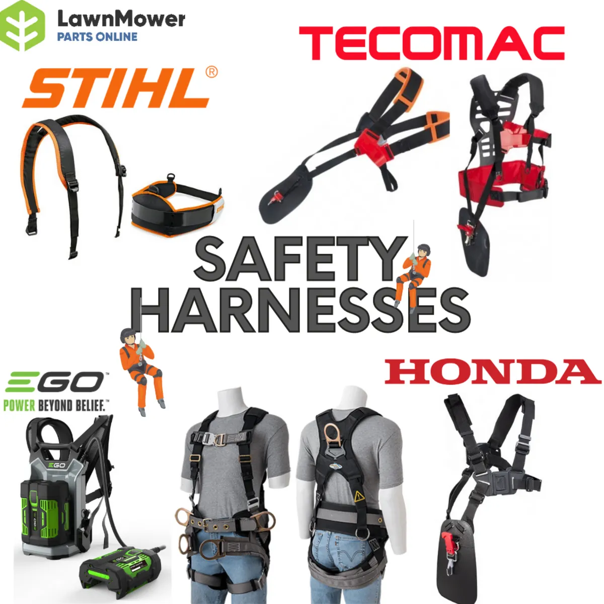 Safety Harnesses: FREE DELIVERY