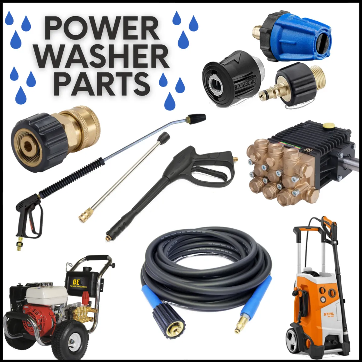 Power washer parts & Accessories