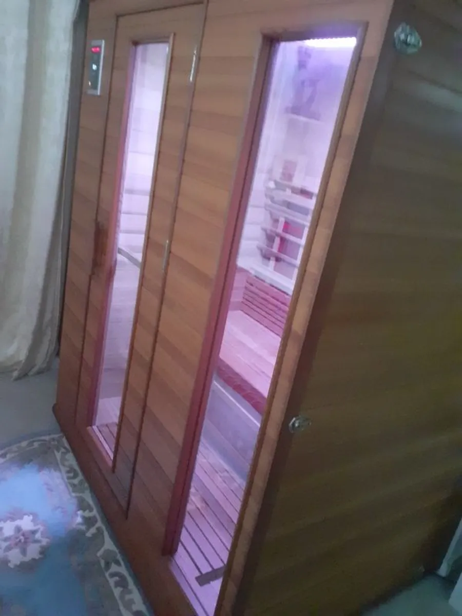 Infra Red 3 person sauna full cedar wood - Image 4