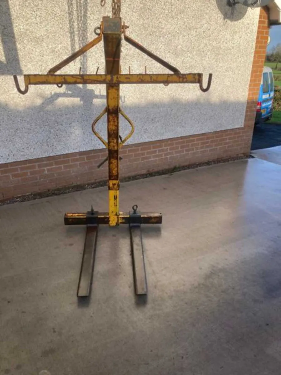 Probst crane type pallet lifter - Image 1