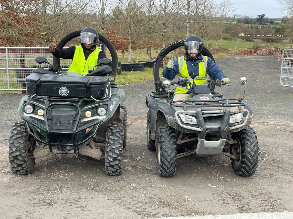 Quad bike training. - Image 4
