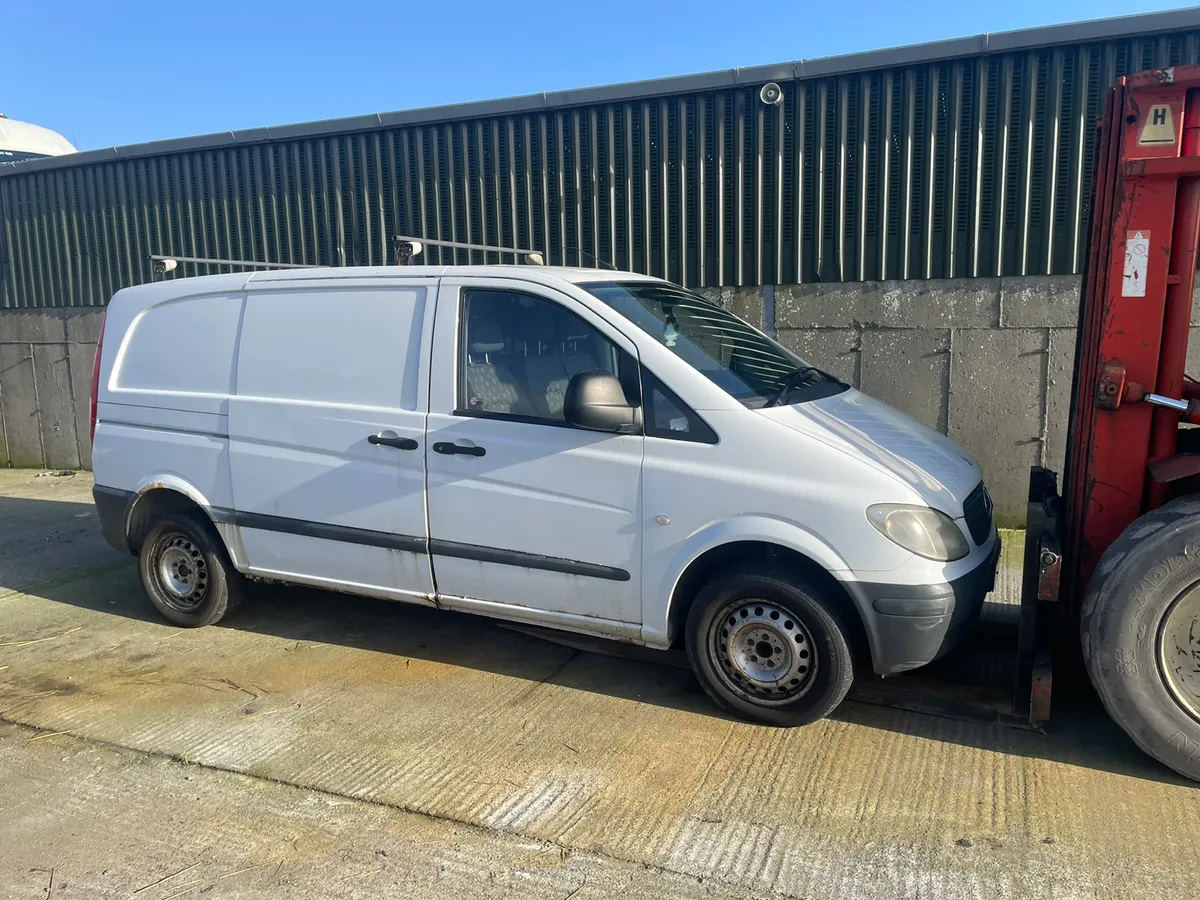 2007 Mercedes Vito diesel for dismantling