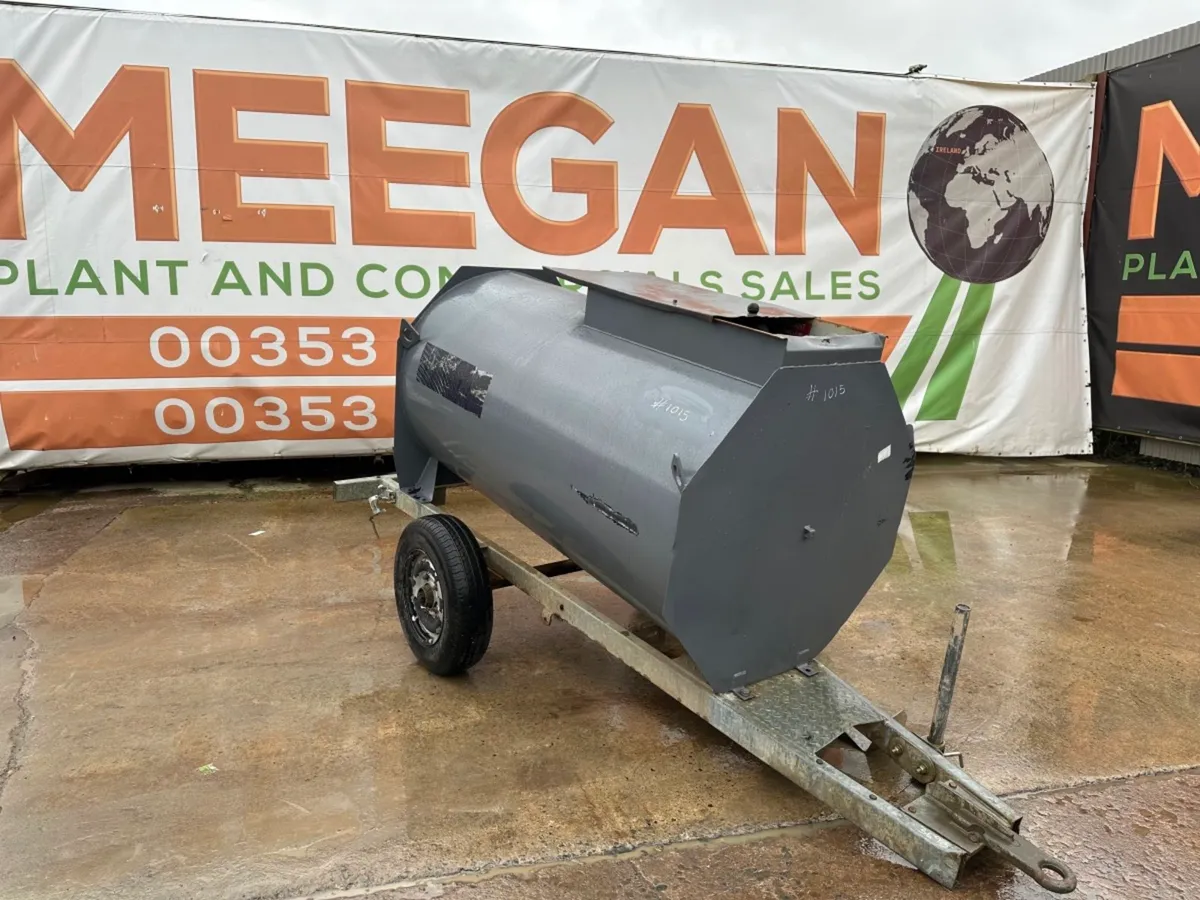 Main Single Axle 1000 Litre Bunded Fuel Bowser... - Image 1
