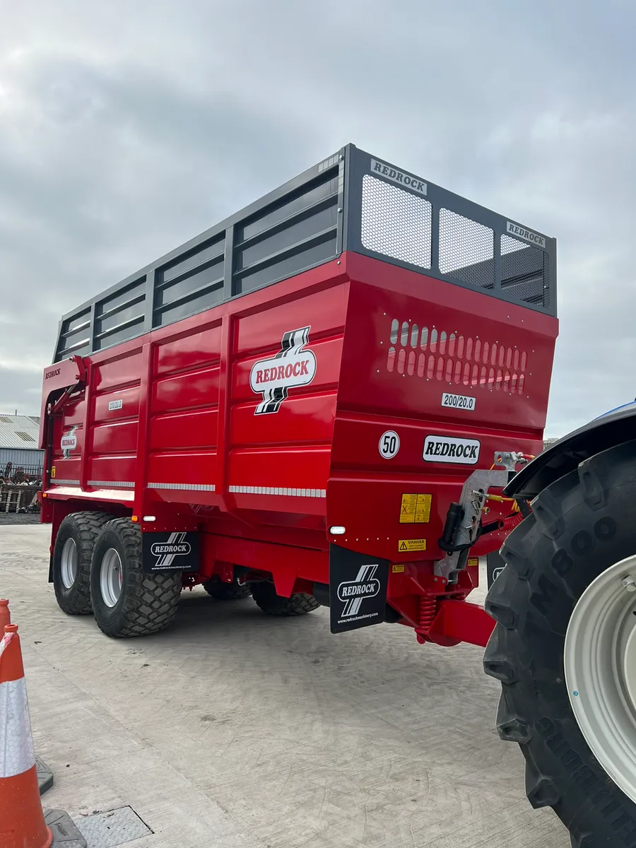 New Redrock 20ft Silage Trailers Available Now - Image 1