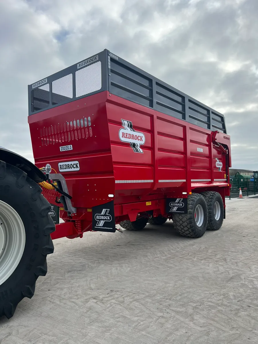 New Redrock 20ft Silage Trailers Available Now - Image 3