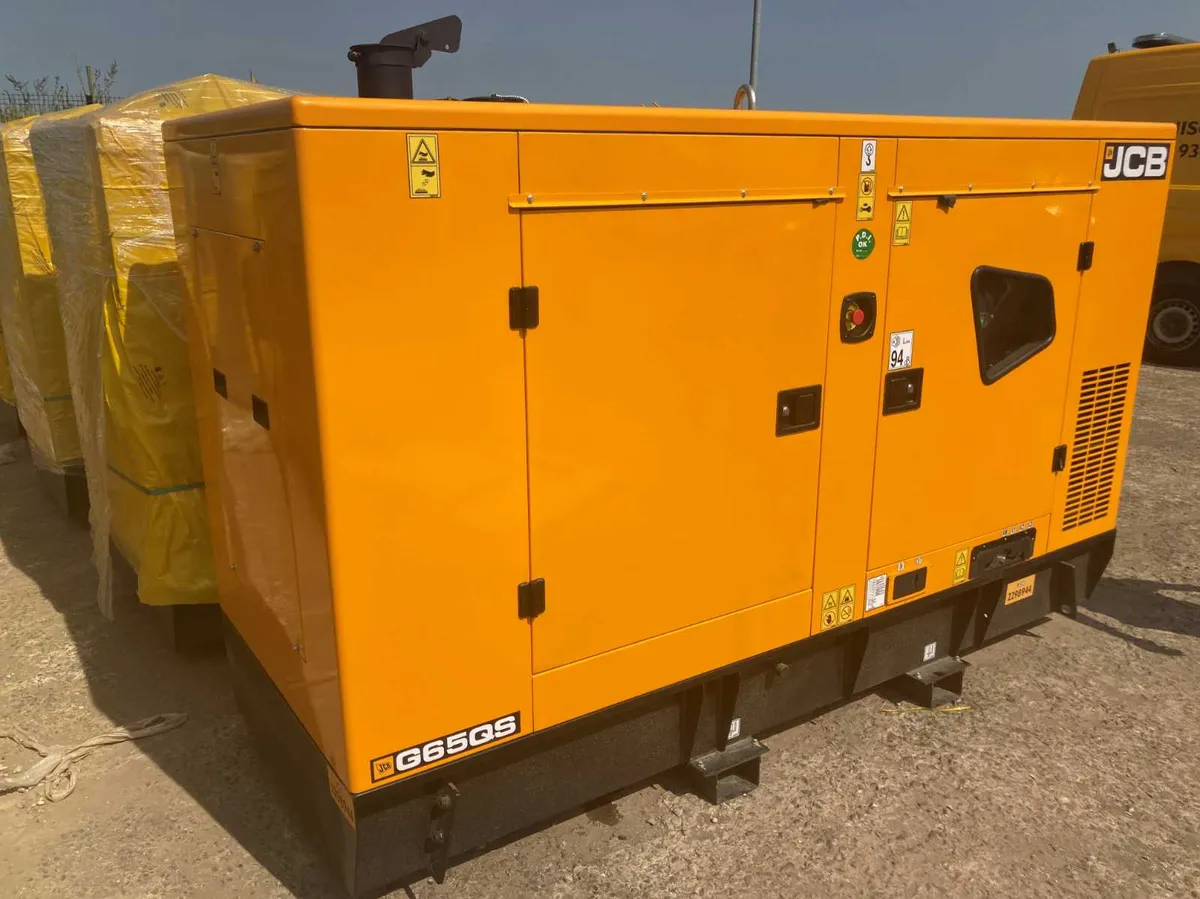 JCB G65QS Generator - 2 Years 0% Finance. - Image 2