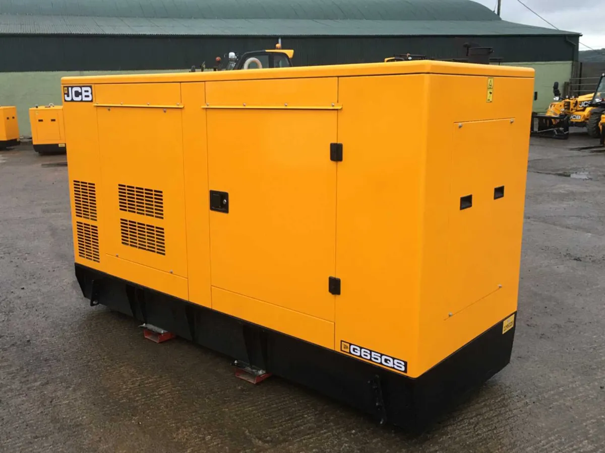 JCB G65QS Generator - 2 Years 0% Finance. - Image 3