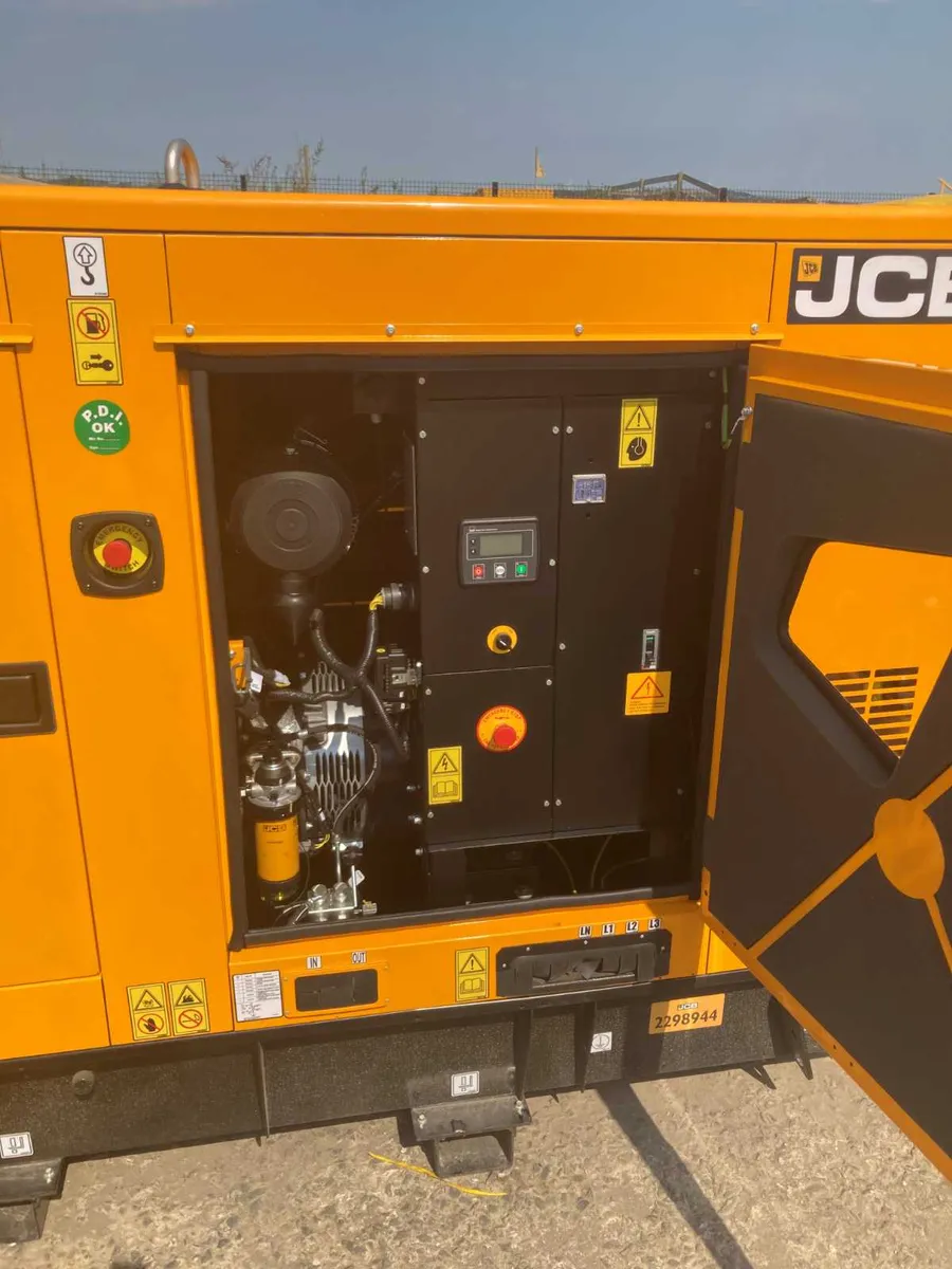 JCB G65QS Generator - 2 Years 0% Finance. - Image 4