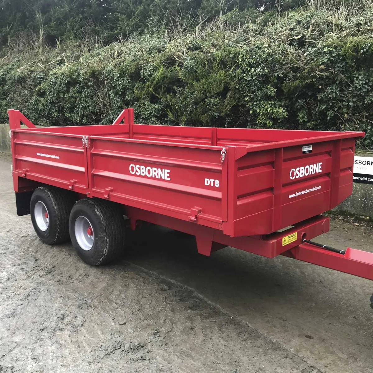 Osborne 8 ton 13x7 Tipping Trailer