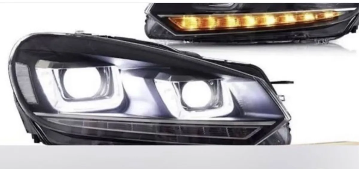 Vw golf mk6 r20 front bumper grill & headlights - Image 2