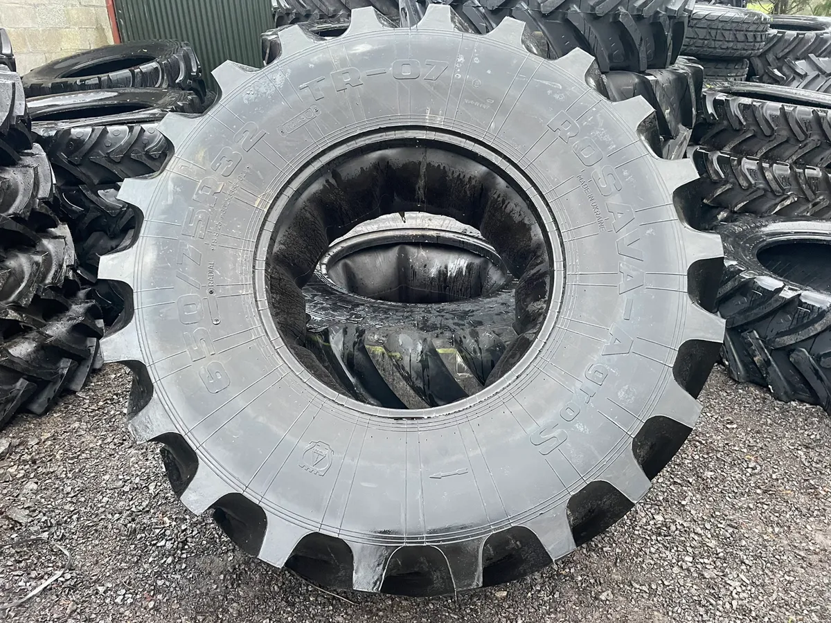 650/75/32 tyres brand new - Image 1