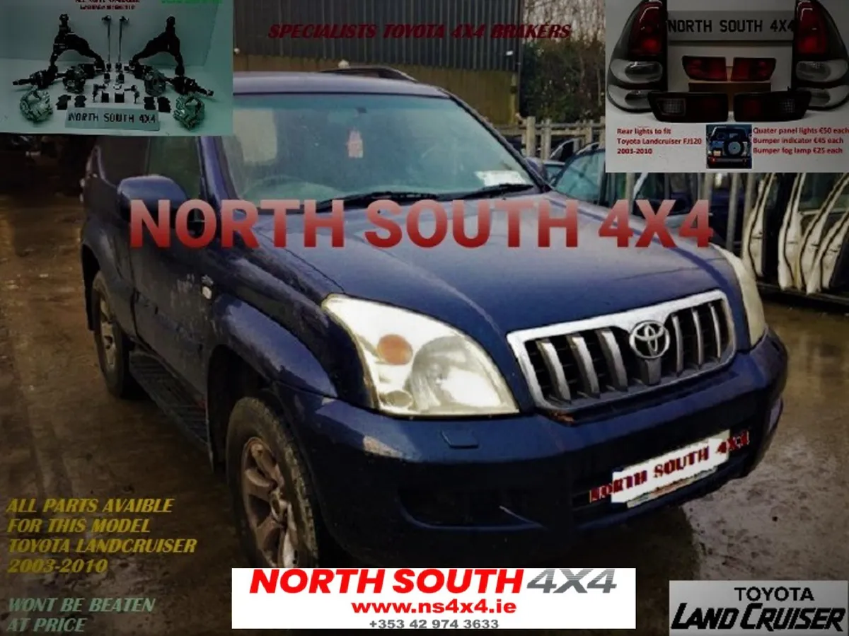All Parts for Toyota Landcruiser - Image 1