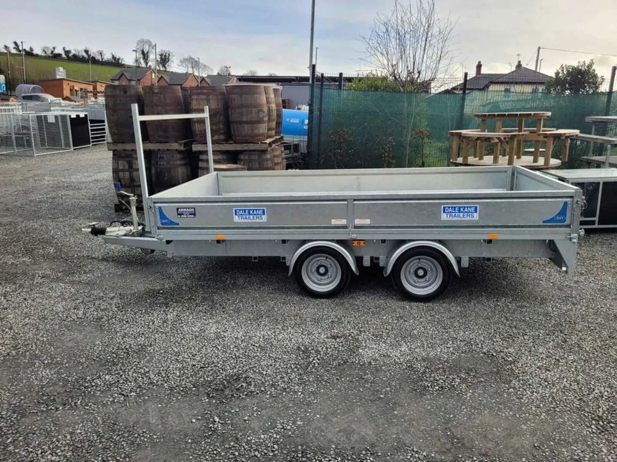 new dale kane 12x6ft builders dropside trailers