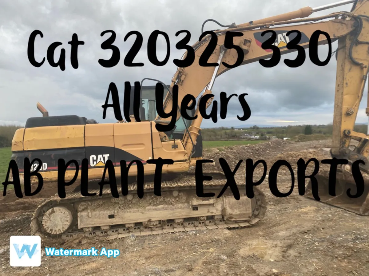 Caterpillar 320 325 324 330 336