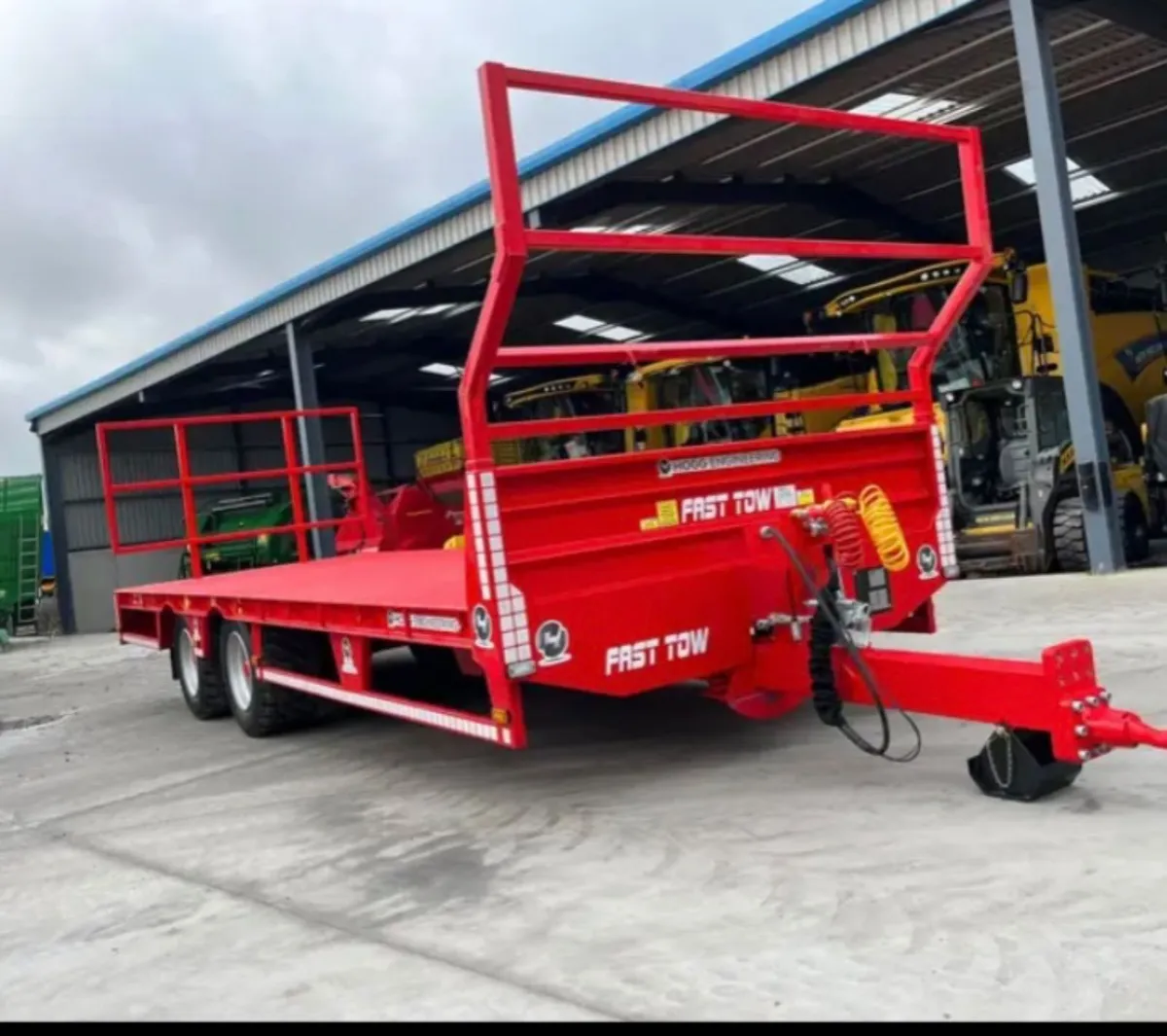 Hogg 24ft bale trailer - Image 1