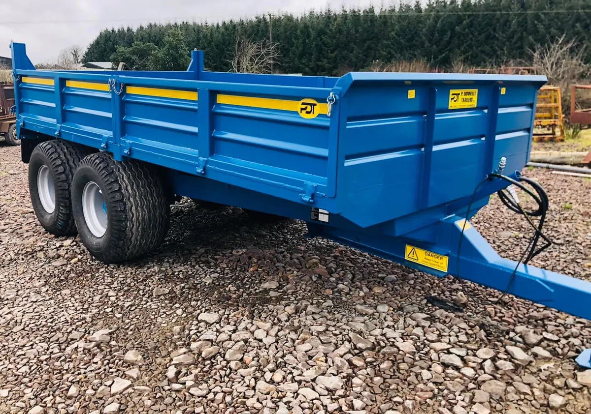 Donnelly Tipper Trailer - 14x7