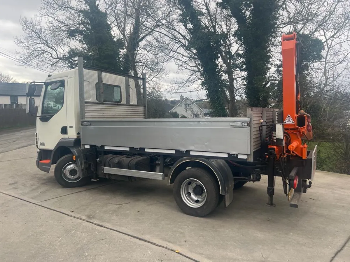 2012 DAF 35/160 Dropside with Crane - Image 3