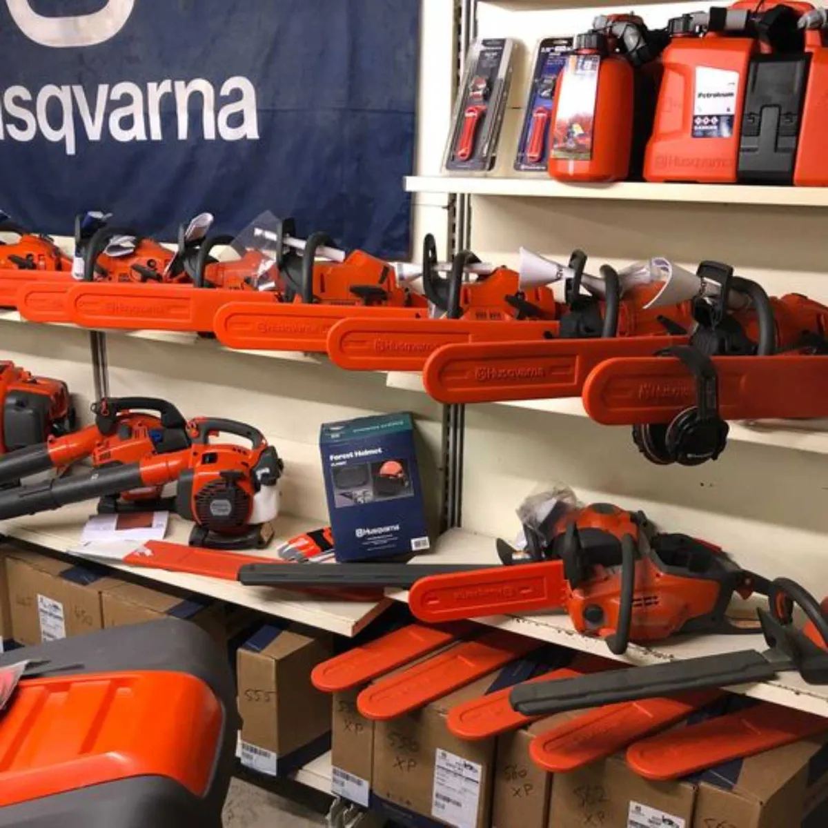 Husqvarna chainsaws